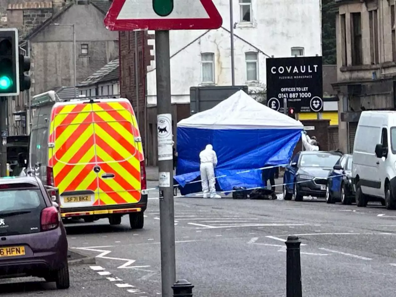 Police update as Paisley road closed following incident