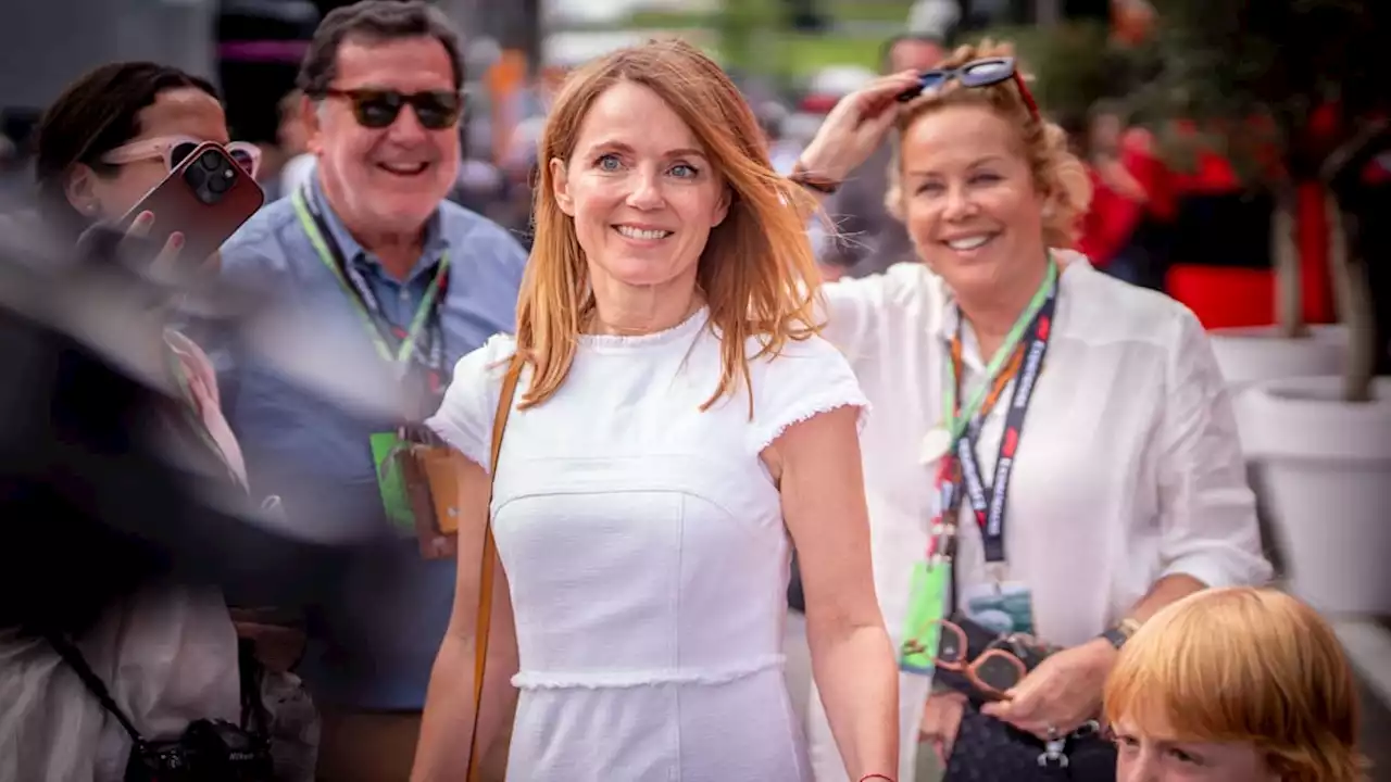 Geri Horner's lookalike son Monty steals the show in sweet family photo