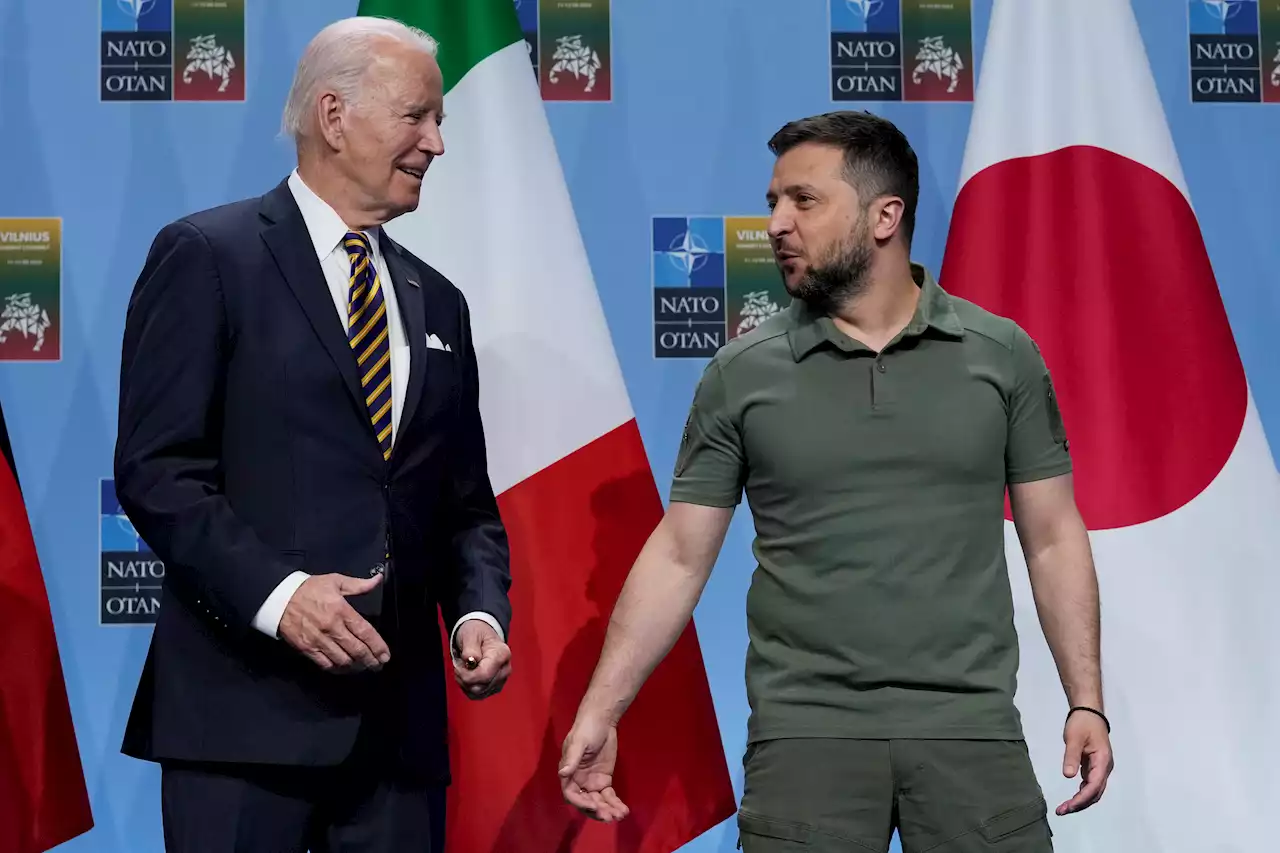 Biden Gets Snarky With Reporter Who Asks Zelenskyy About Joining NATO