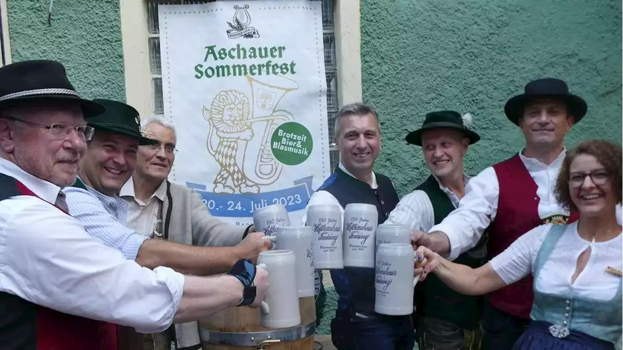 Aschauer Sommerfest: Das Programm zur Party und wann es eine lebende Sau gibt