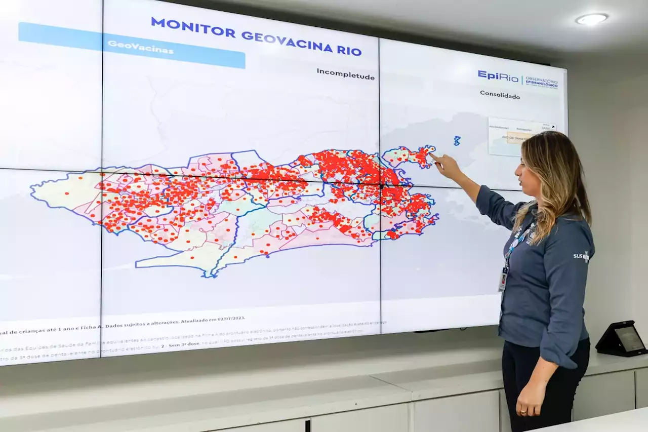 Rio aumenta cobertura vacinal dos cariocas com plataforma tecnológica