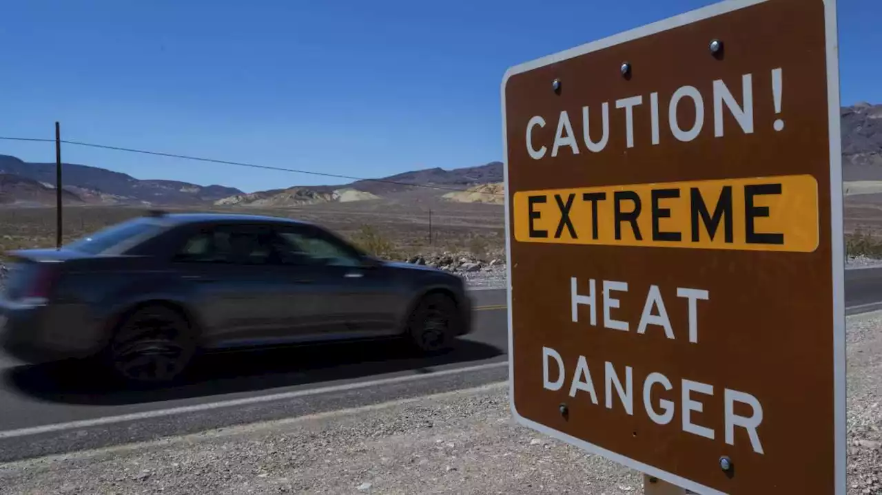 Death Valley visitors drawn to the hottest spot on Earth during ongoing US heat wave