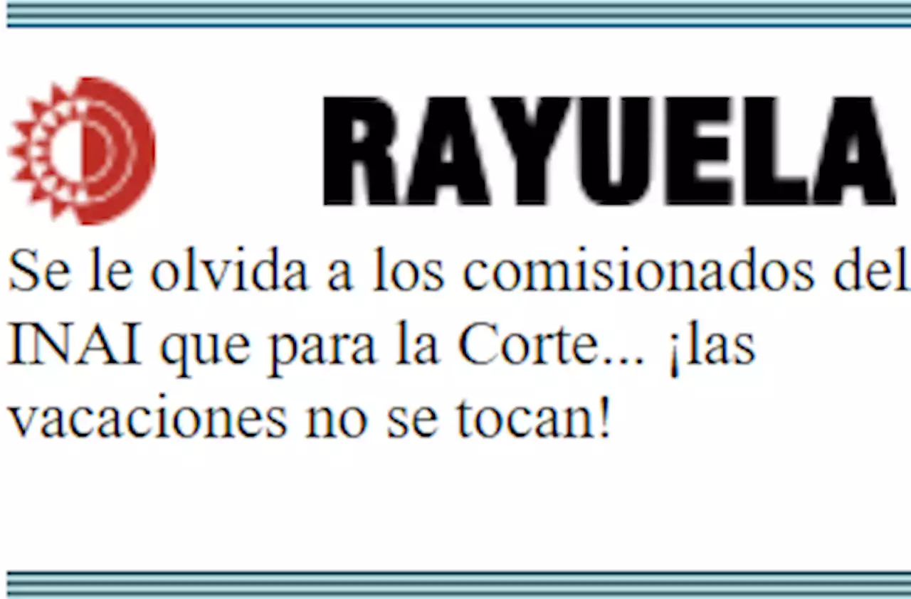 La Jornada en Internet: Viernes 14 de julio de 2023