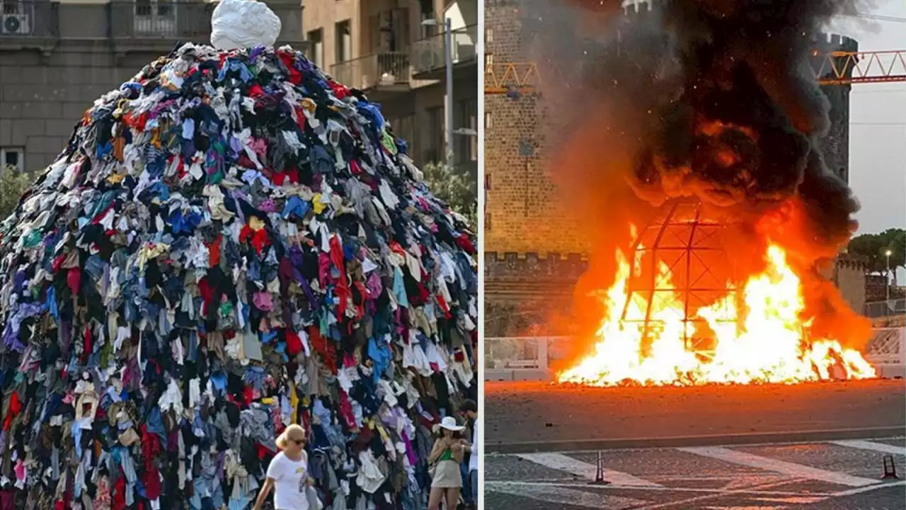 Ecco chi ha bruciato la Venere degli Stracci di Pistoletto - La Stampa