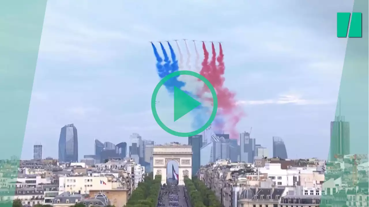 Pour ses 70 ans, la Patrouille de France a assuré le spectacle lors du 14-Juillet