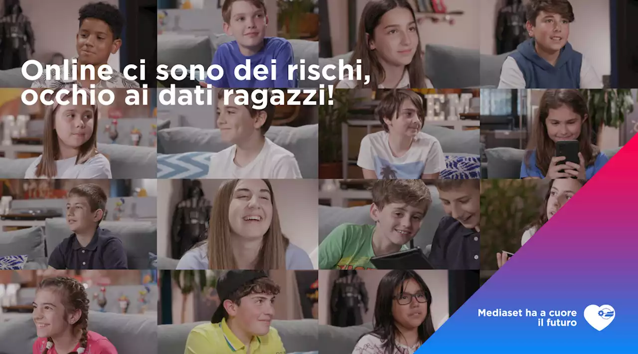 Mediaset per i diritti dei minori sul Web: scopri la campagna 'Occhio ai dati, ragazzi!'