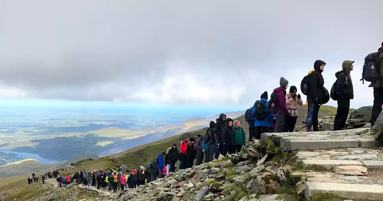 Snowdon walkers say queues are like 'Christmas at Tesco' as they call for ban