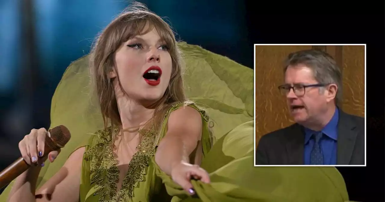 Taylor Swift ticket resale chaos mentioned in Commons by frustrated MP