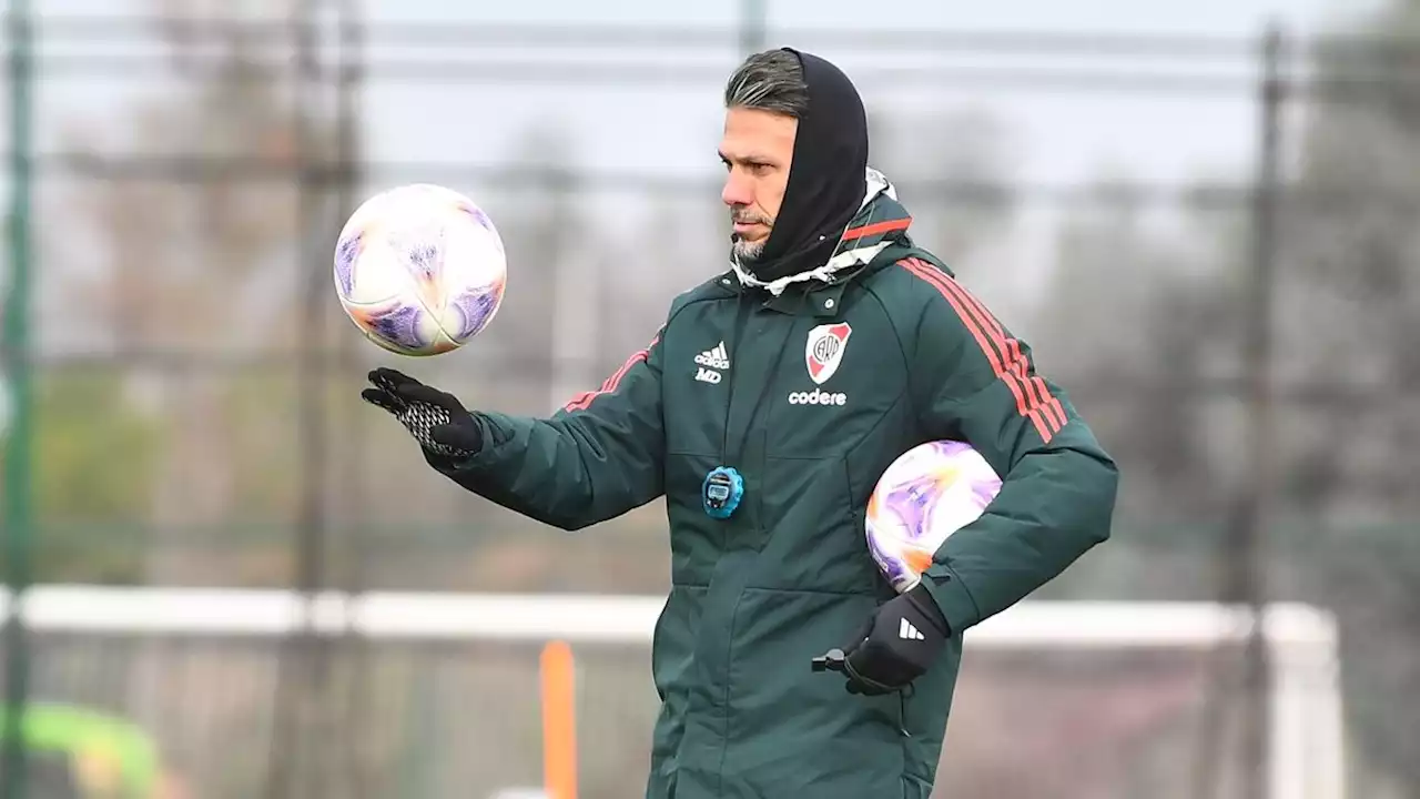 El 11 que prepara Demichelis para que River grite campeón