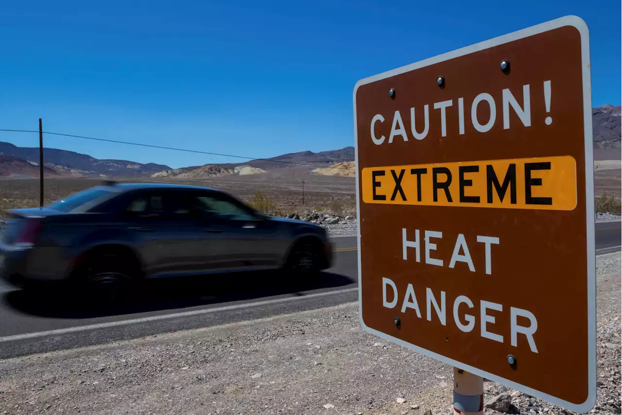 Death Valley visitors drawn to the hottest spot on Earth during ongoing US heat wave