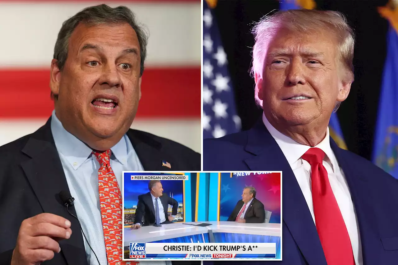 Chris Christie says he’d beat Trump in a real fight: ‘I’d kick his ass’