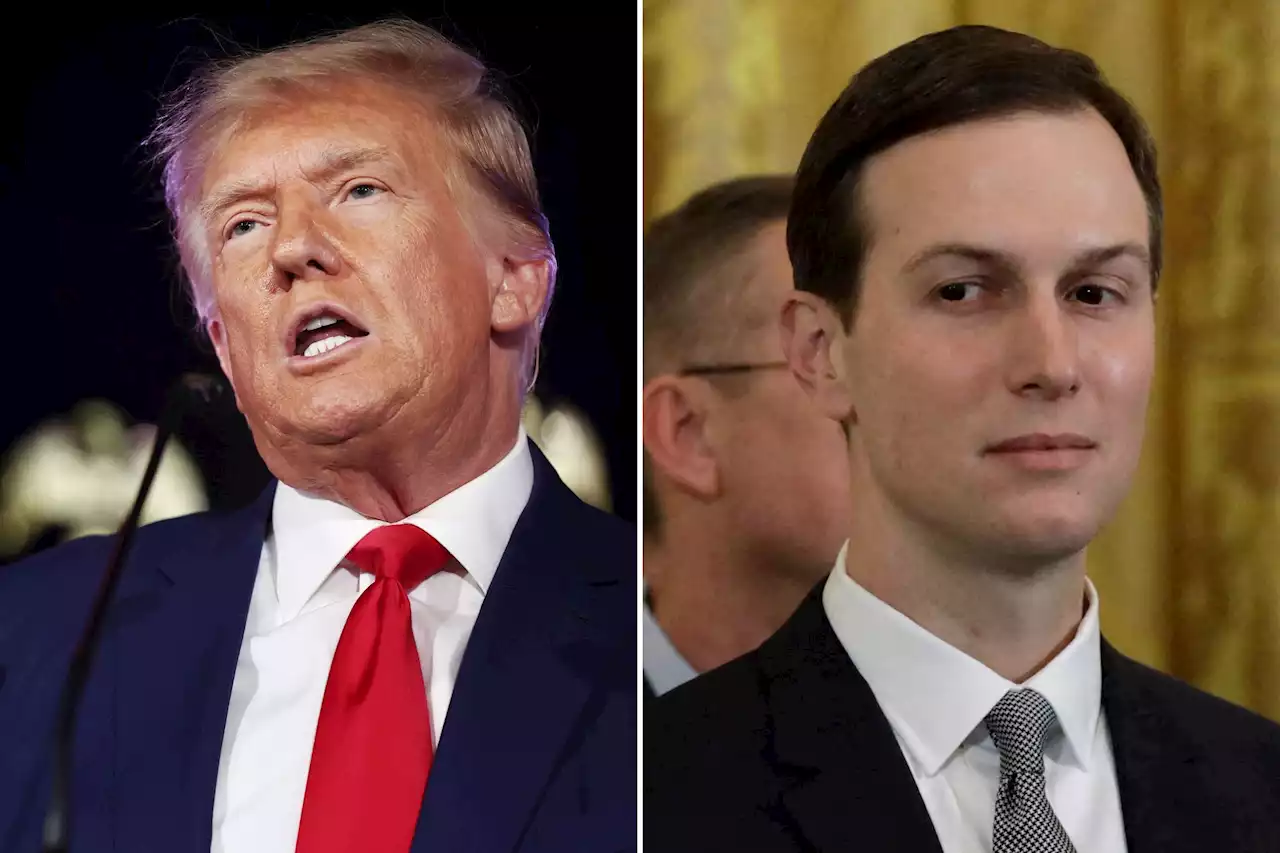 Jared Kushner testified that Trump truly believed 2020 election was stolen: report