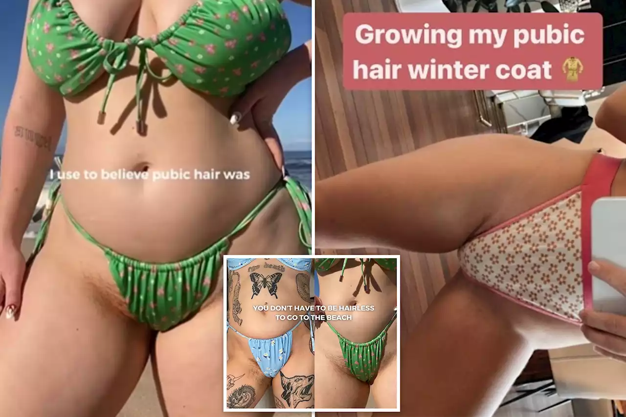 Women are refusing to shave their bikini areas in latest summer trend