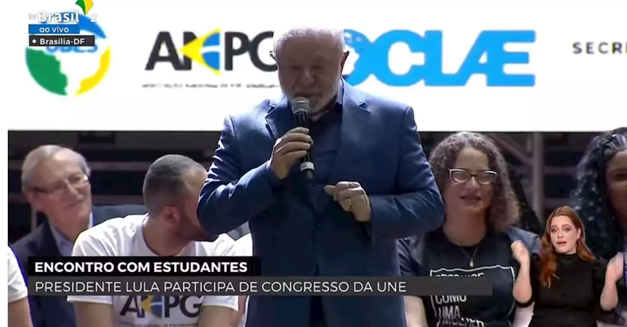 Vídeo: 'vocês conheceram em quatro anos o nazismo e o fascismo', diz Lula na UNE