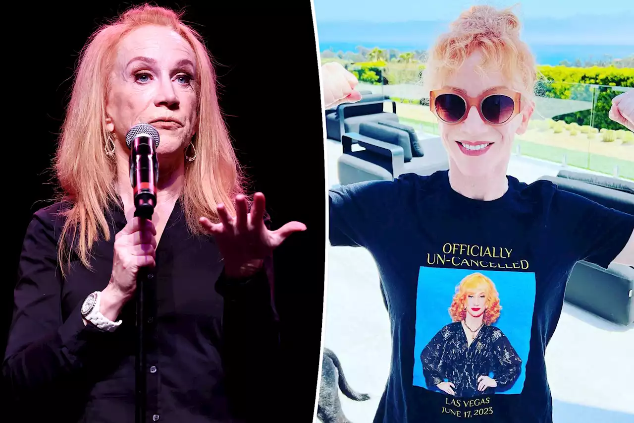 Kathy Griffin slams male comics as ‘pigs’: ‘I’ve seen all their penises’