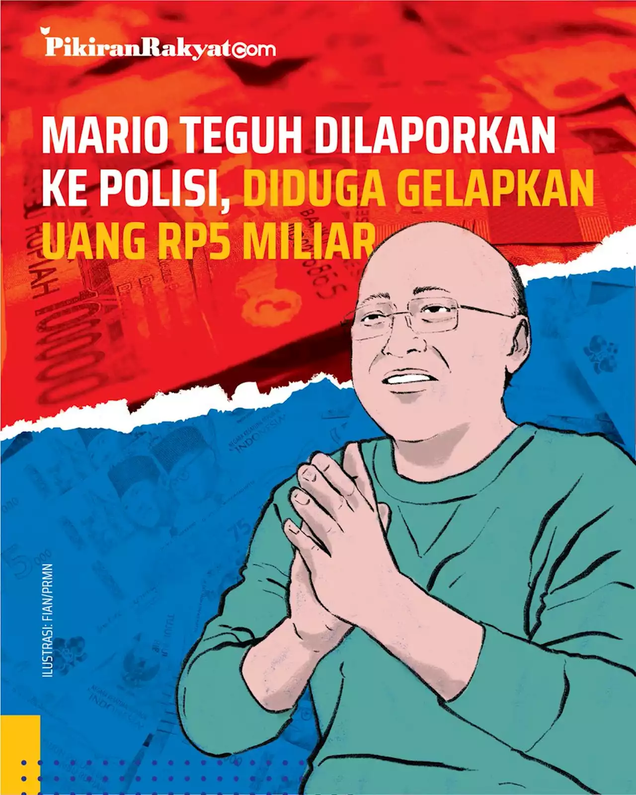 Mario Teguh Dilaporkan ke Polisi, Diduga Gelapkan Uang Rp5 Miliar