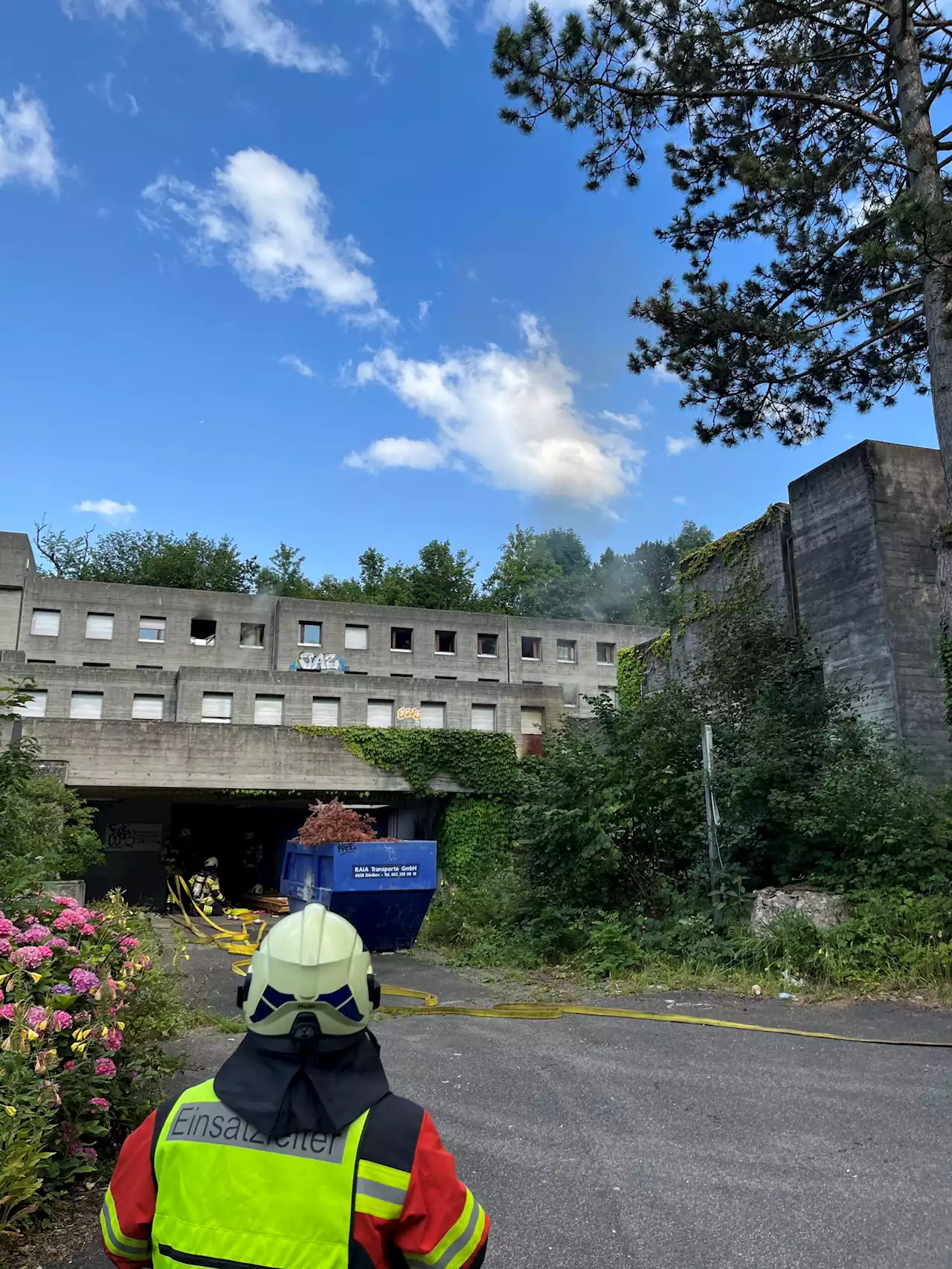 Dulliken SO: Brand in leerstehendem Gebäude – Zeugenaufruf