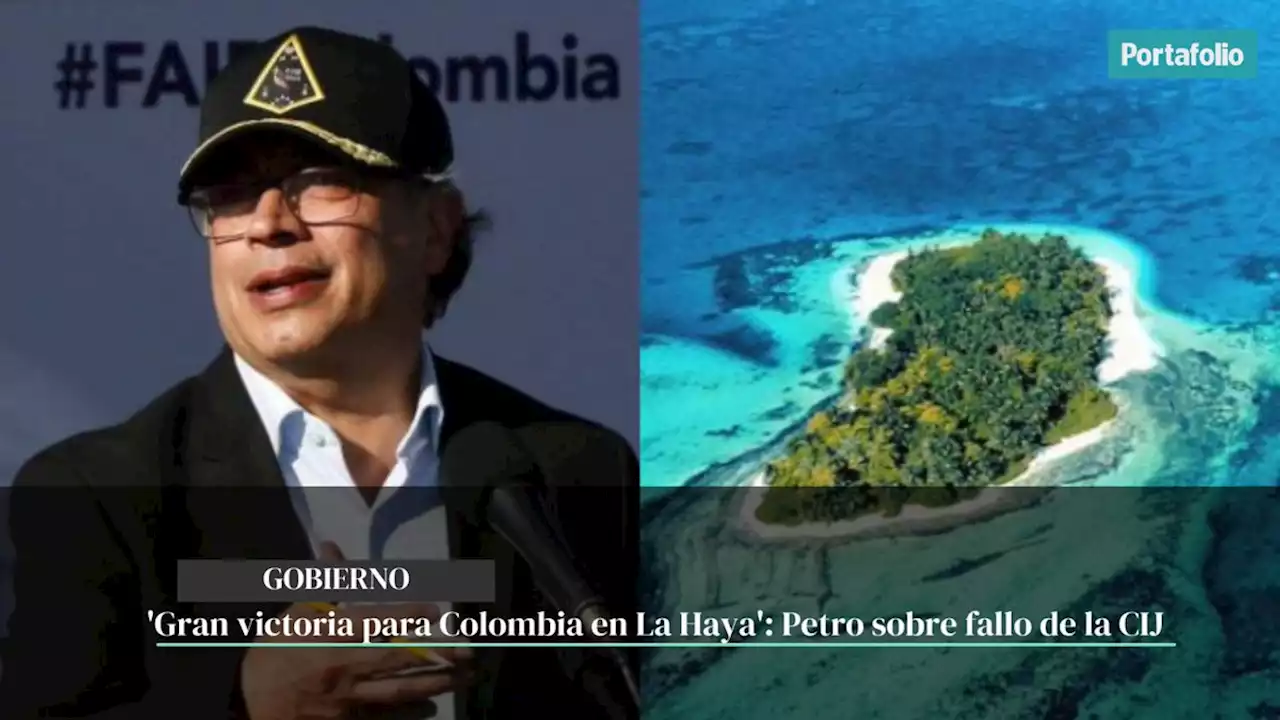 'Gran victoria para Colombia en La Haya': Petro sobre fallo de la CIJ