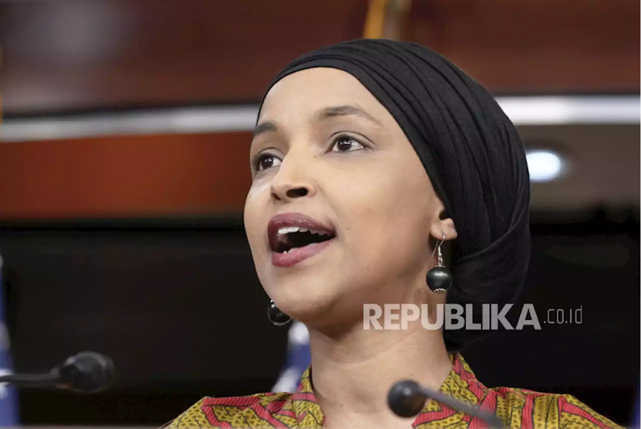 Anggota Parlemen Muslim AS Ilhan Omar Tolak Pidato Presiden Israel |Republika Online