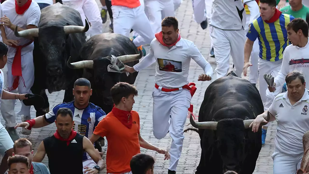 Octavo encierro de San Fermín 2023: las mejores imágenes