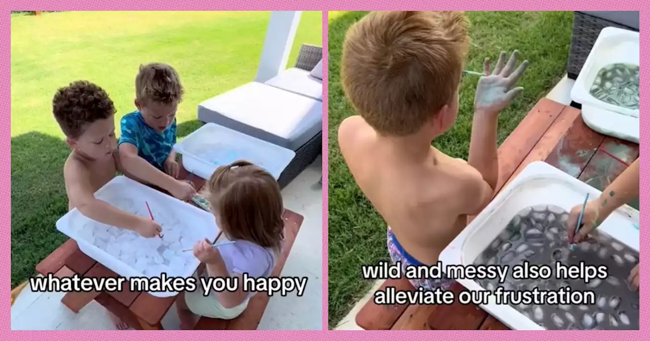 TikTok Mom Starts 'Whatever Makes You Happy' Hour For Her Kids & It's Brilliant