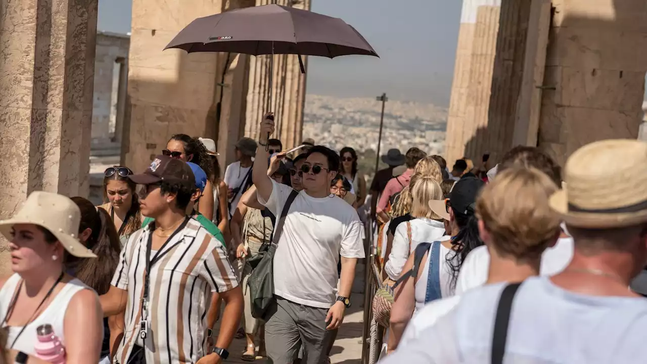 Greece heatwave: People sent to hospital in Athens as scorching temperatures prompt health and wildfire fears