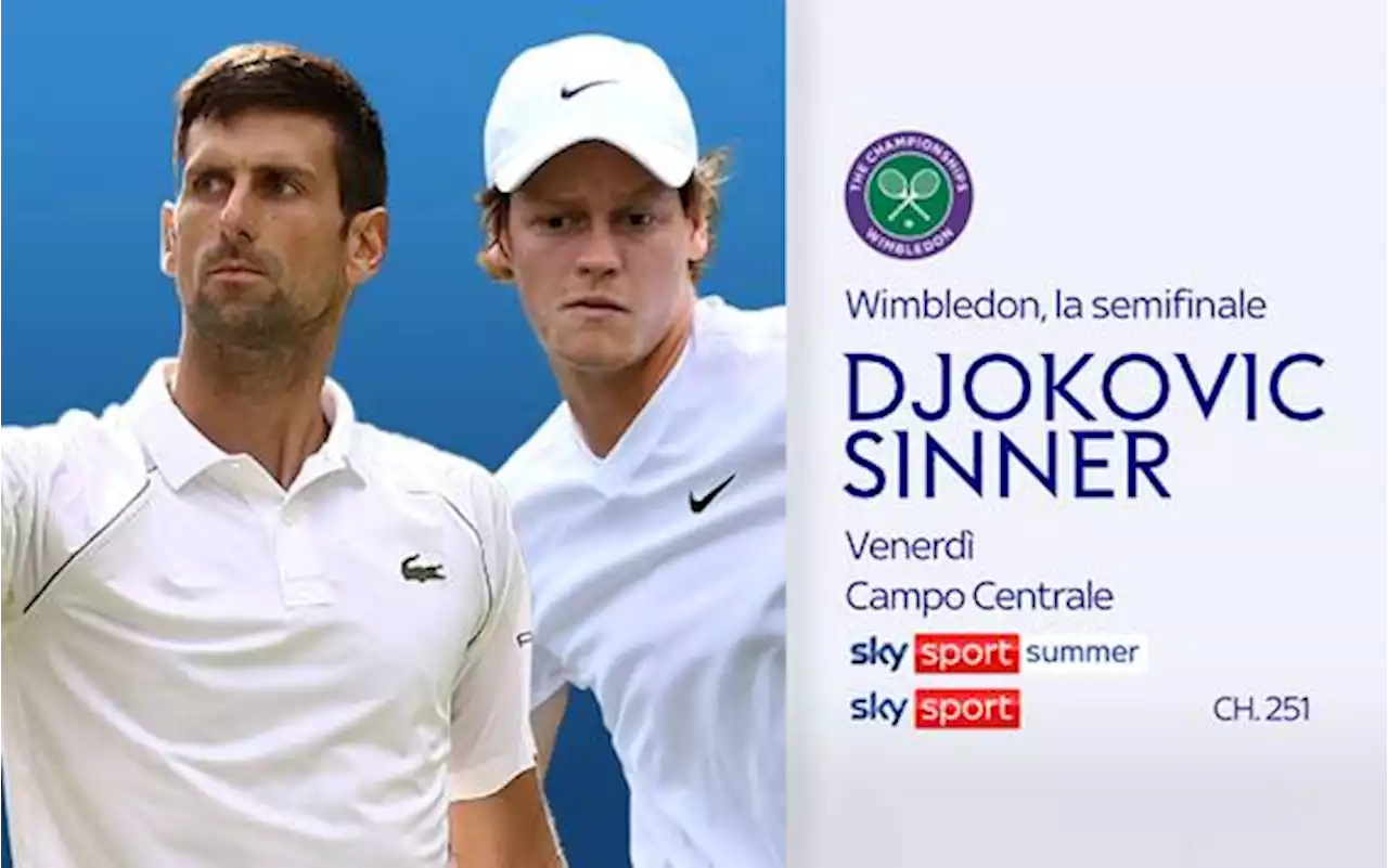 Il programma di oggi a Wimbledon: la guida tv