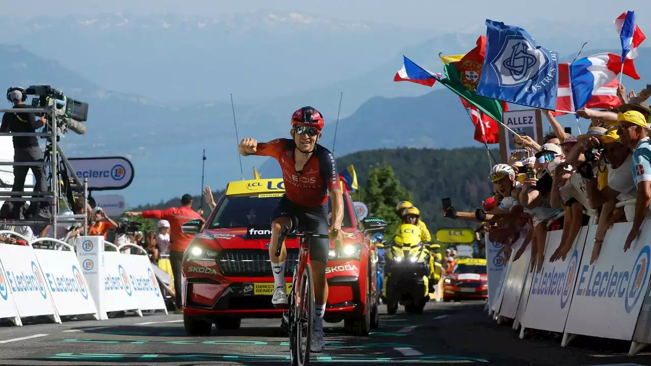 Tour de France: Kwiatkowski triumphiert, Pogacar greift zu spät an