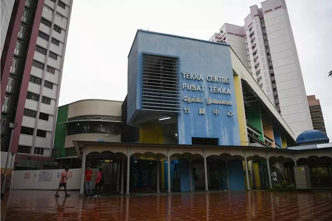 All quiet for now: Tekka Market and Food Centre closed for upgrading works