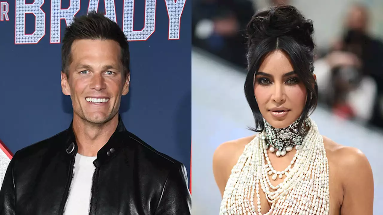 Tom Brady & Kim Kardashian Were 'Super Flirty' At July 4th Party—See The Photo