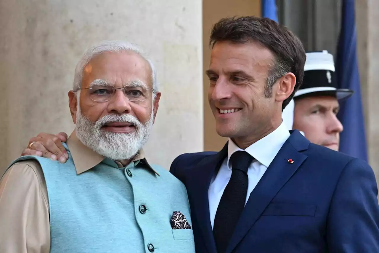 14 Juillet : Macron décerne la grand’croix de la Légion d’honneur au Premier ministre indien