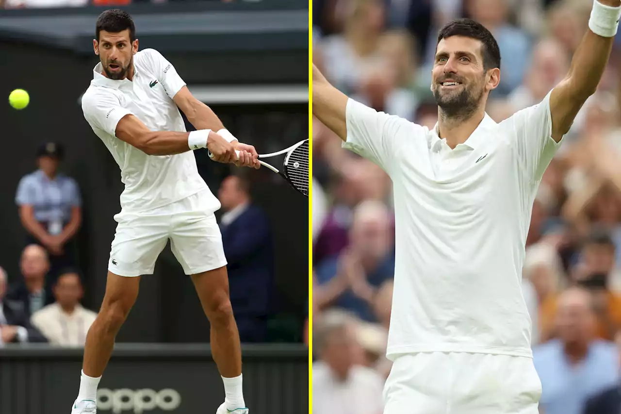 Djokovic into fifth consecutive Wimbledon final as he bids to equal Federer's eight titles