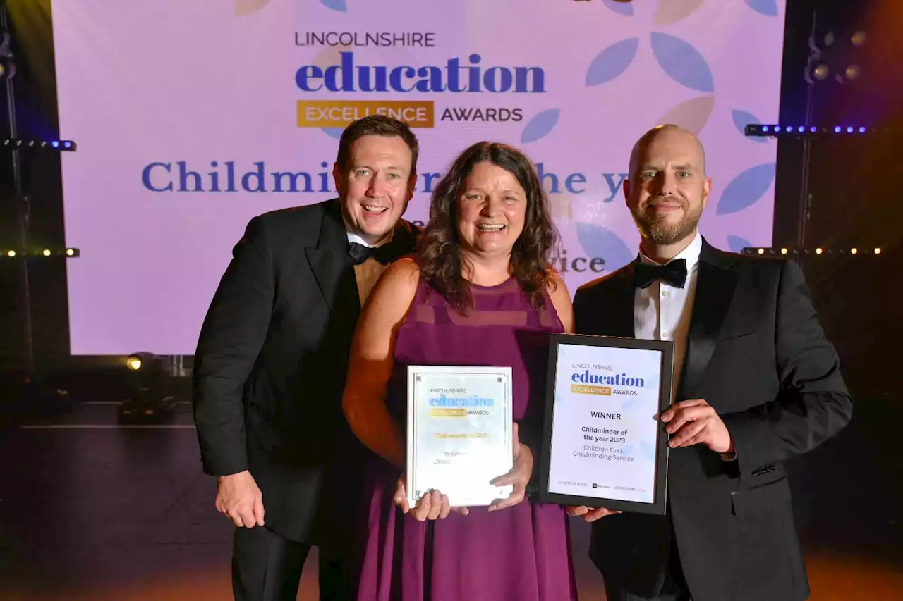 Children First wins Childminder of the Year in the Lincolnshire Education Excellence Awards 2023