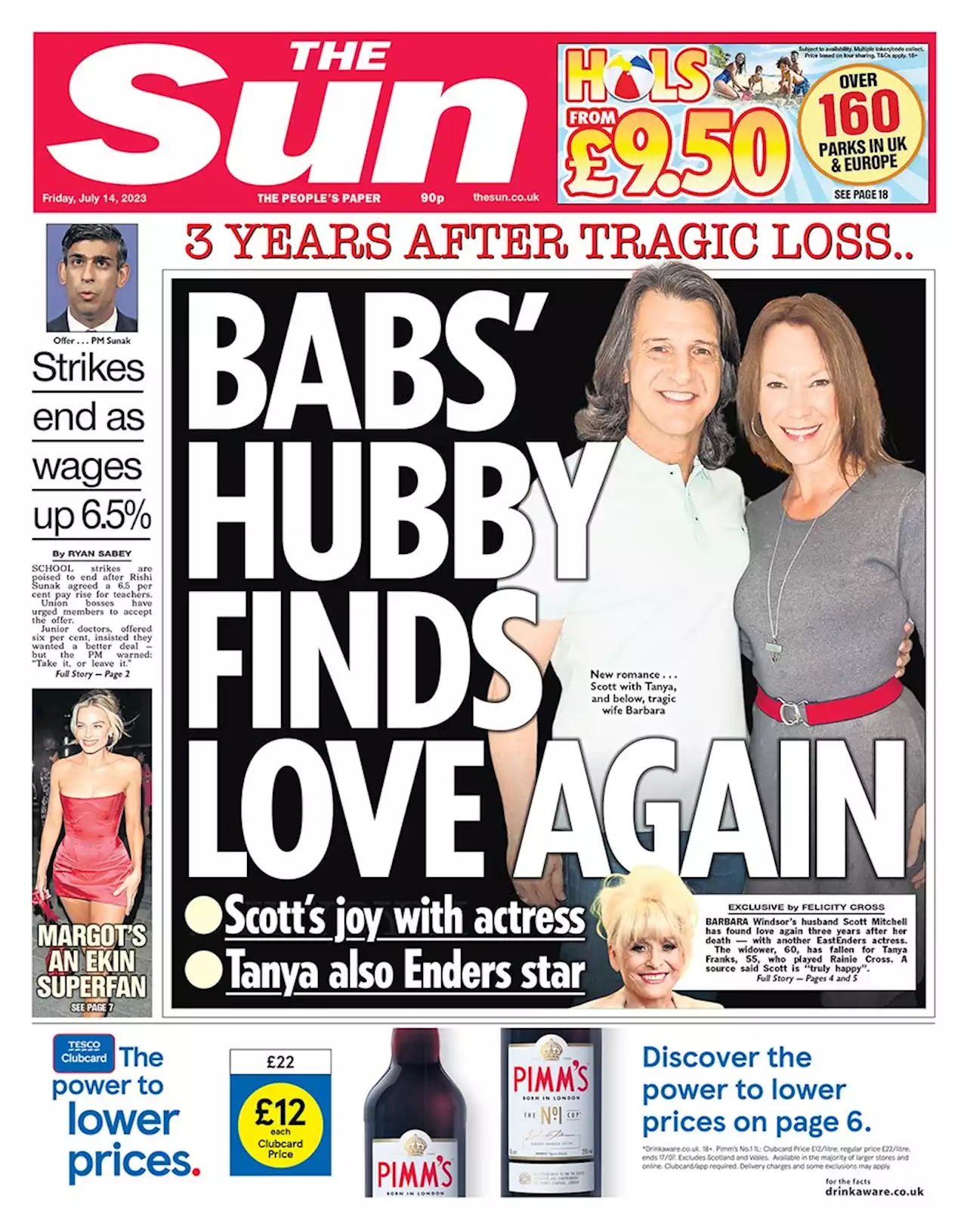 Barbara Windsor's widower Scott Mitchell finds love again 3 years on