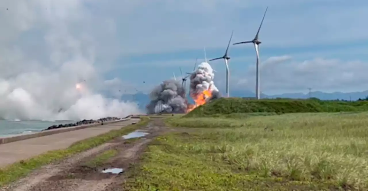 Japan rocket engine explodes during test