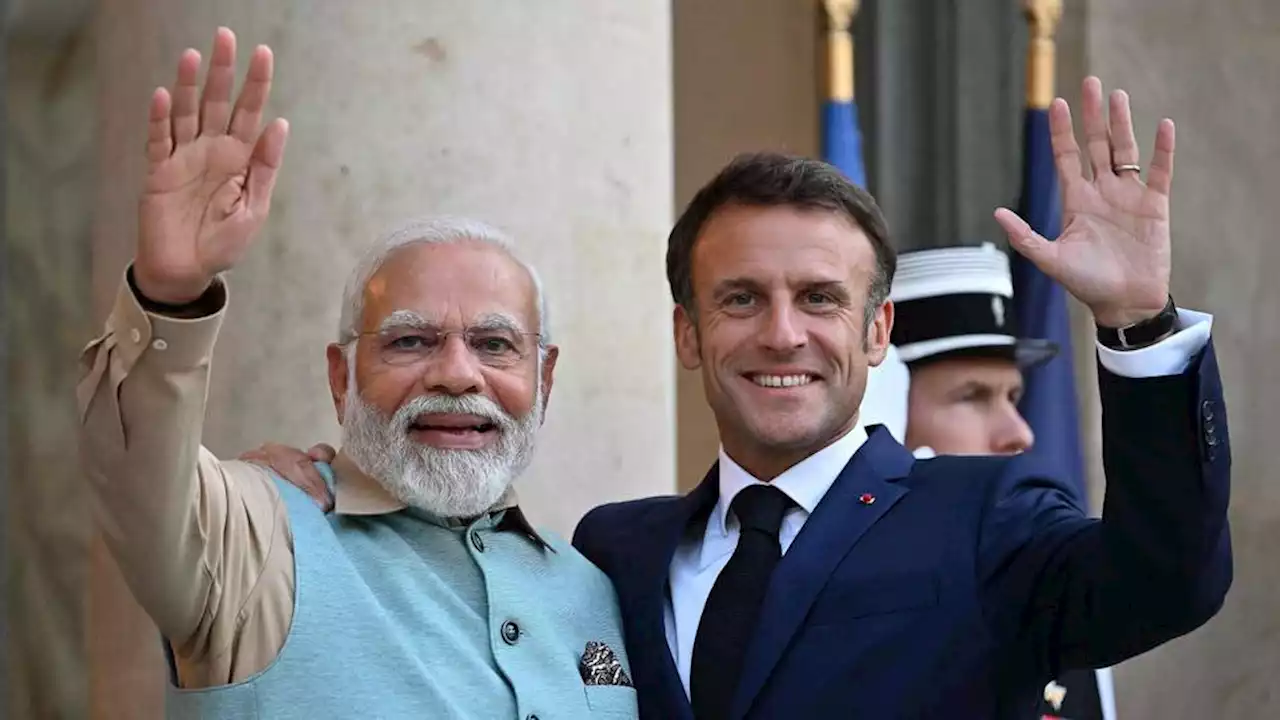 Macron snubs human rights critics as India's Modi arrives for French parade