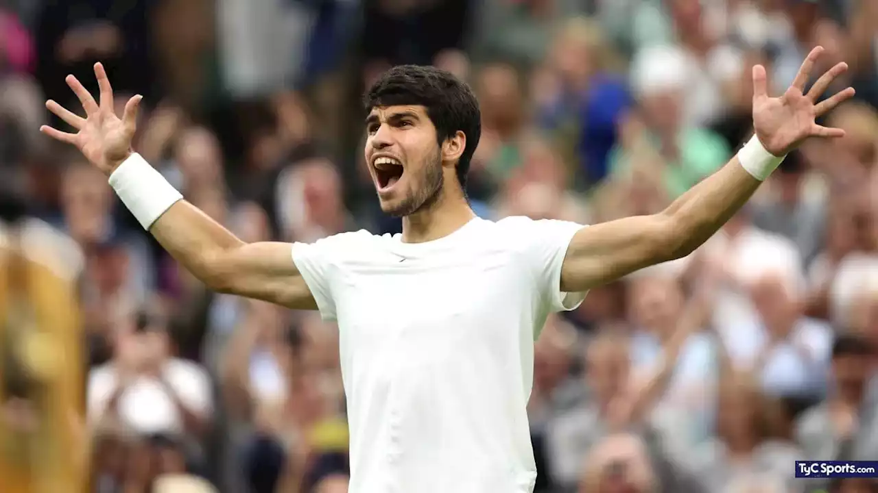 Alcaraz eliminó a Medvedev y jugará la final de Wimbledon con Djokovic - TyC Sports