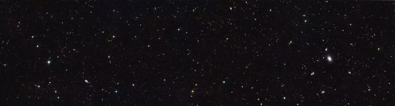 Soar Past Thousands of Galaxies in the Early Universe in Thrilling 3D