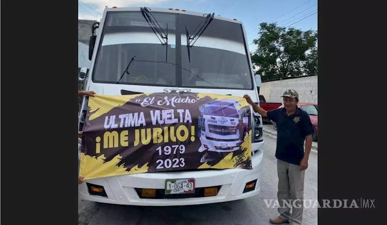 ‘La Narro me permitió conocer toda la República’; se jubila ‘El Macho’, chofer de la UAAAN