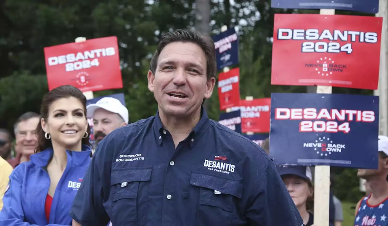 Is incredible shrinking candidate Ron DeSantis the Kamala Harris of 2024?