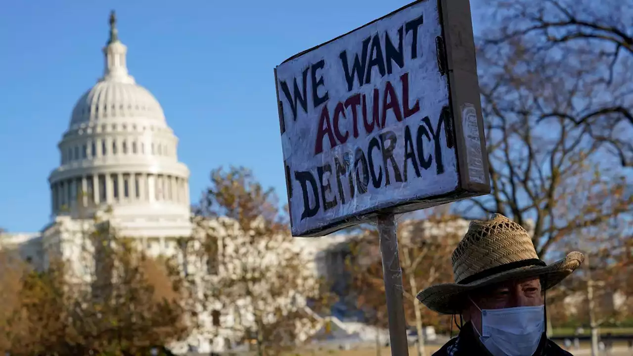 Americans are widely pessimistic about democracy in the United States, an AP-NORC poll finds