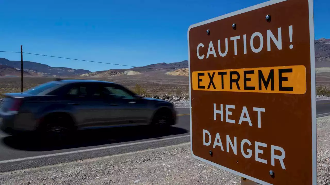 Death Valley visitors drawn to the hottest spot on Earth during ongoing US heat wave