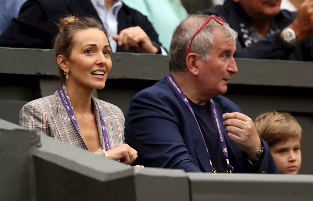 Novak Djokovic’s Wife Jelena Wears Gucci’s Prince of Wales Wool Blazer at Wimbledon 2023