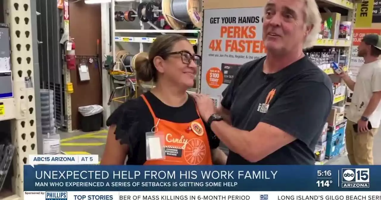 Home Depot rallies around employee battling cancer