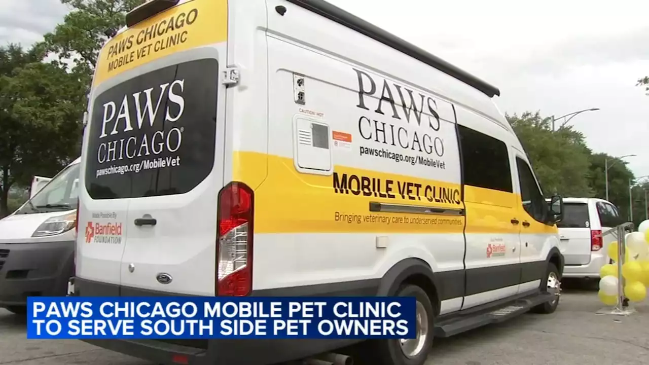 PAWS Chicago launches Mobile Vet Clinic, free pet vaccines for South Side communities