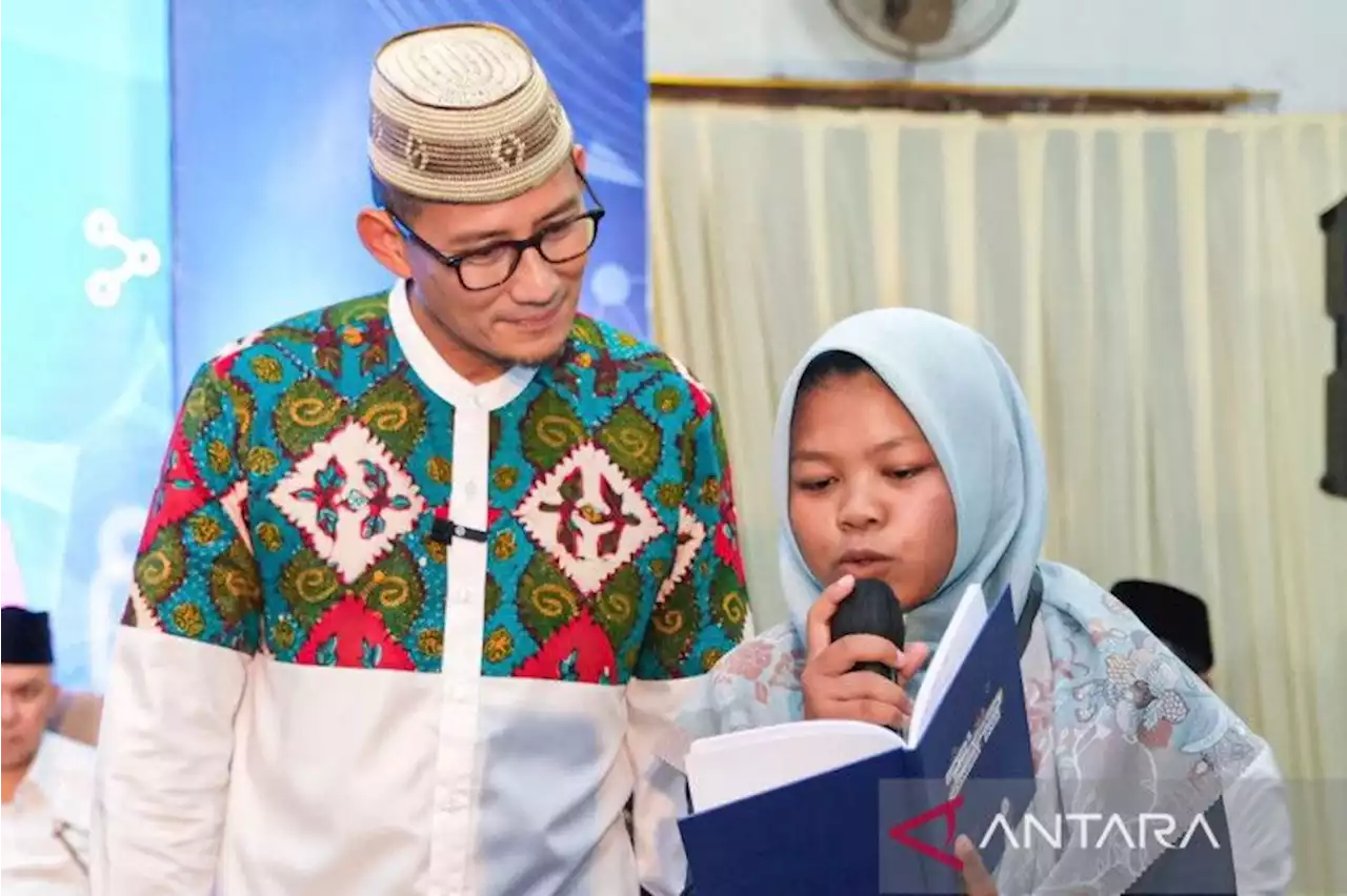 Sandiaga yakin santri mampu menjadi penggerak ekonomi