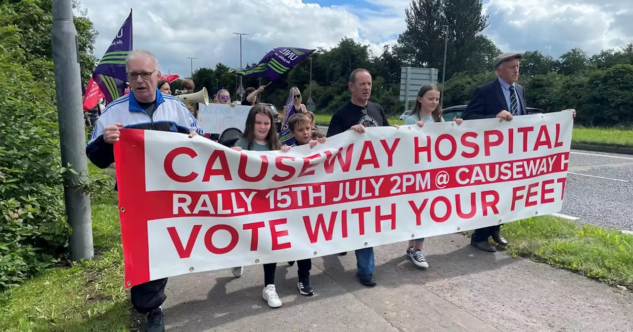 Hospital rally told locals feel 'voices were ignored' in consultation process