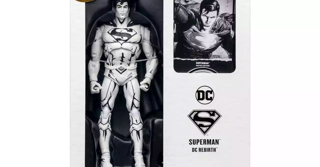 McFarlane Toys Unveils 3,000 Piece Sketch Edition Superman Figure