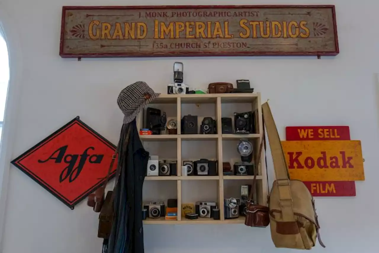 Preston photographer opens fascinating vintage camera and sign exhibition