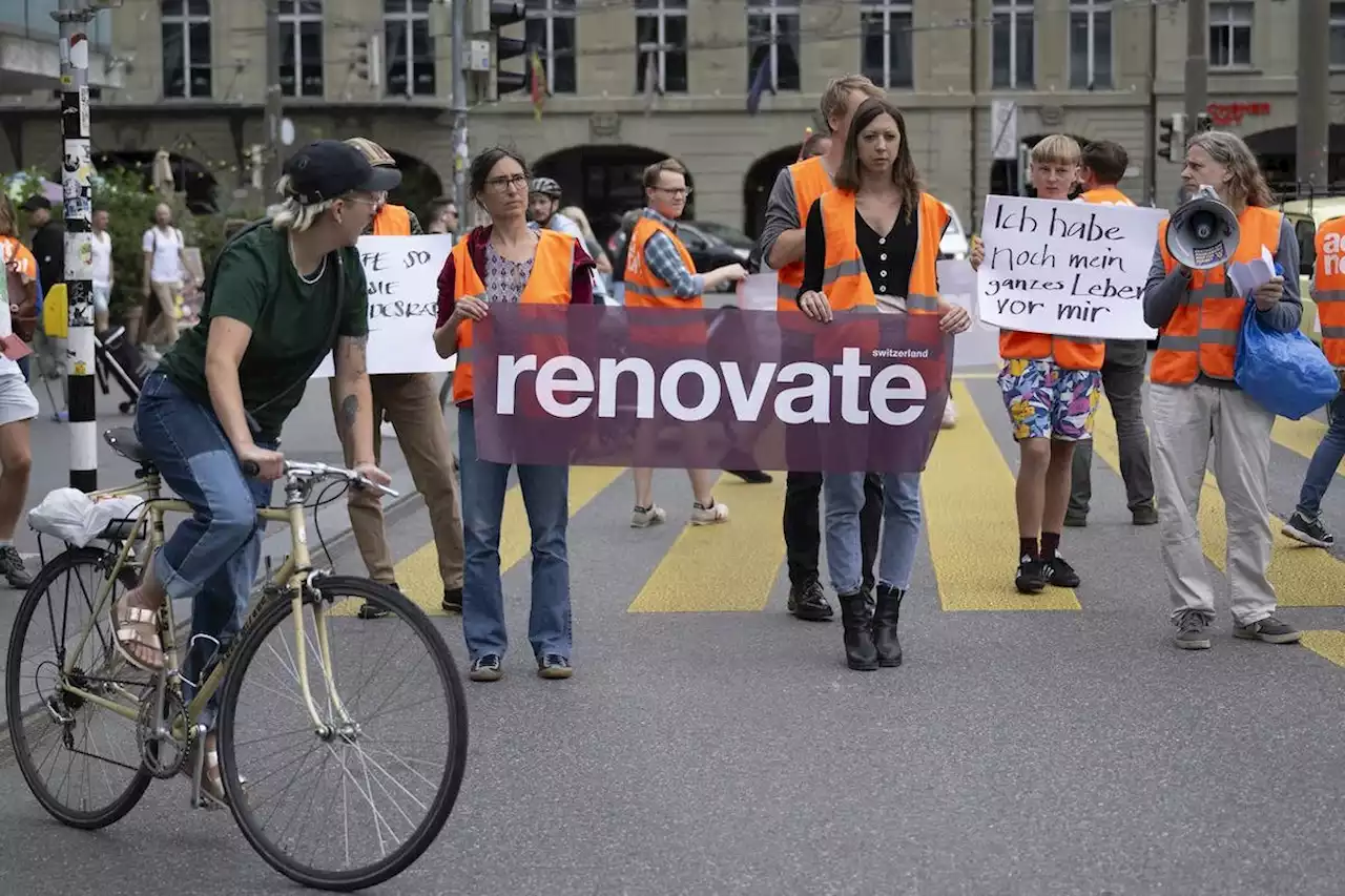 Polizei löst unbewilligte Klima-Demonstration auf